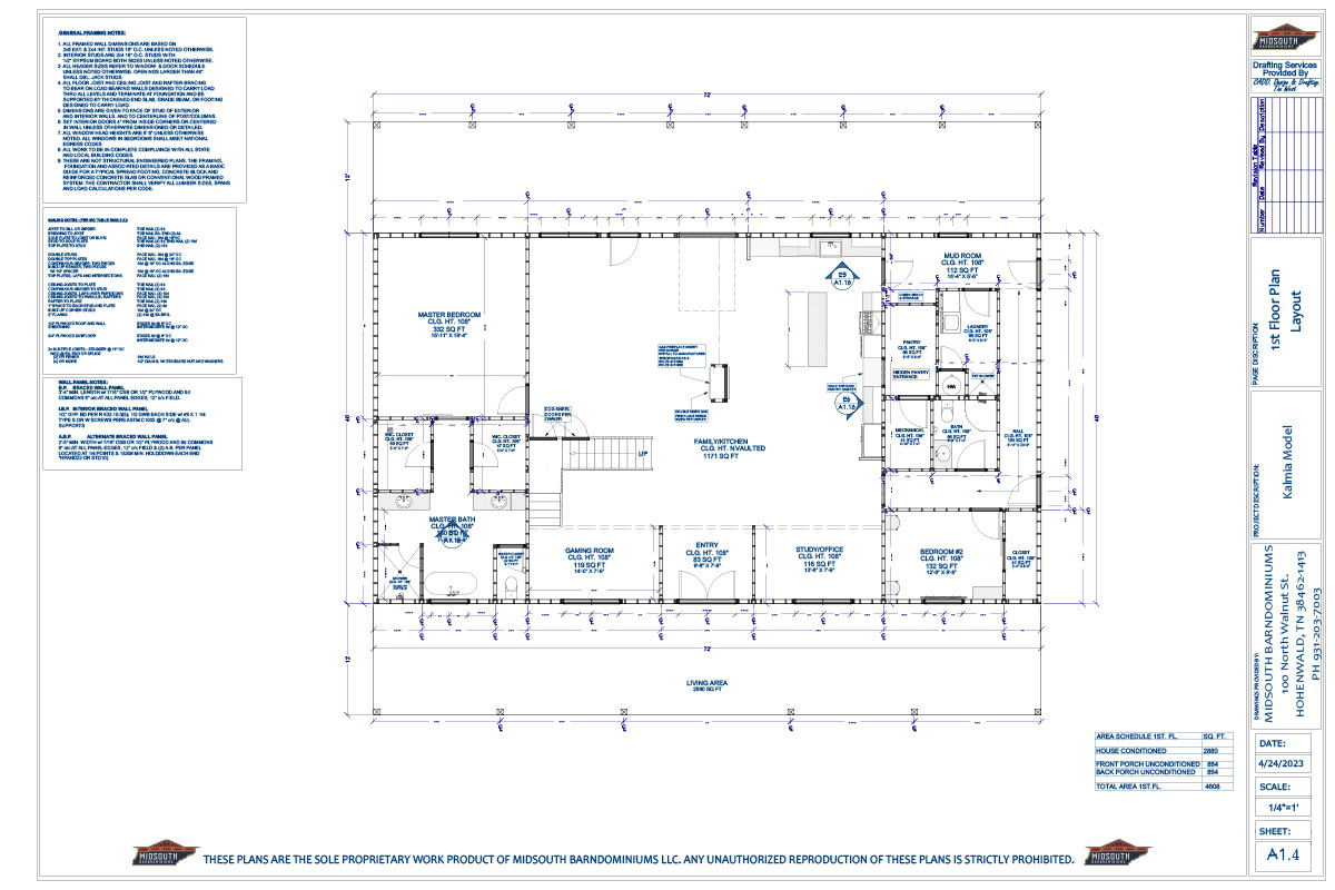 The Kalmia - Blueprints - Image 2