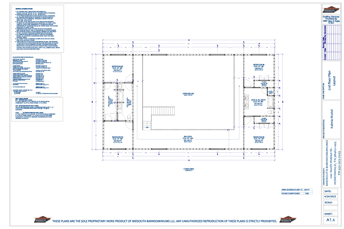The Kalmia - Blueprints - Image 3
