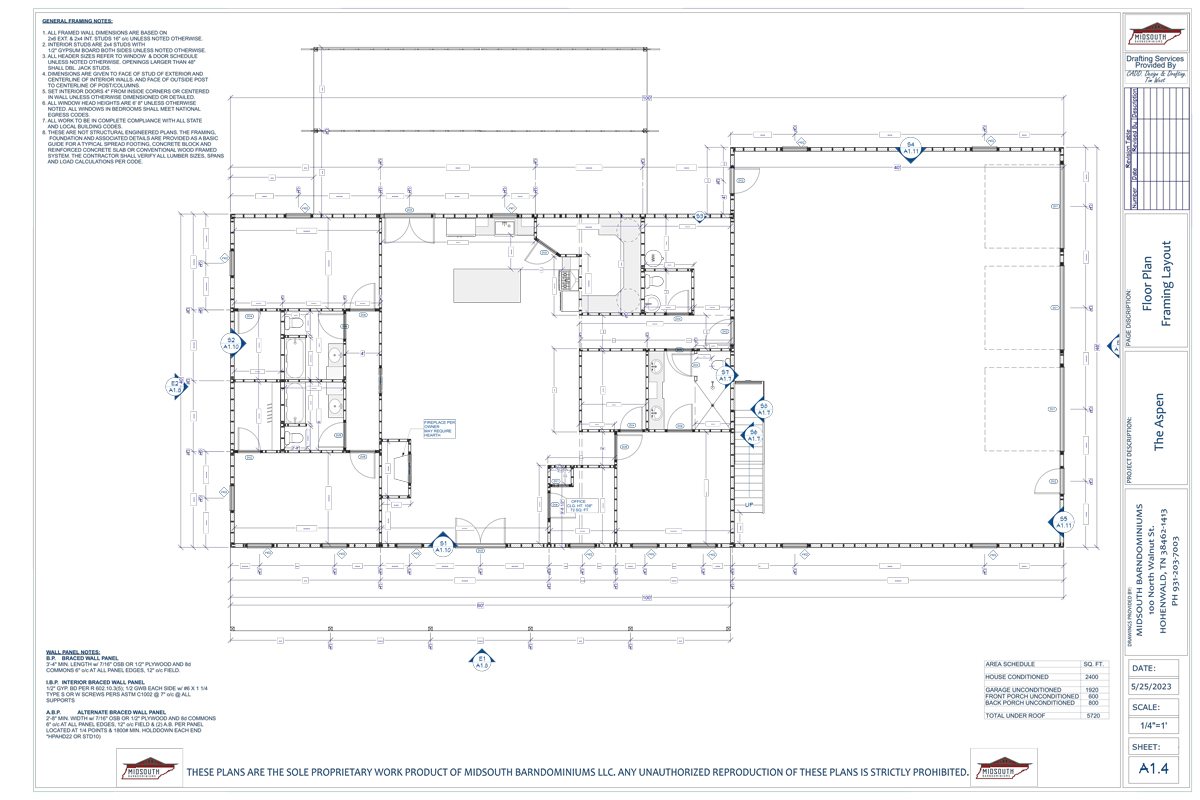 The Aspen - Blueprints - Image 2