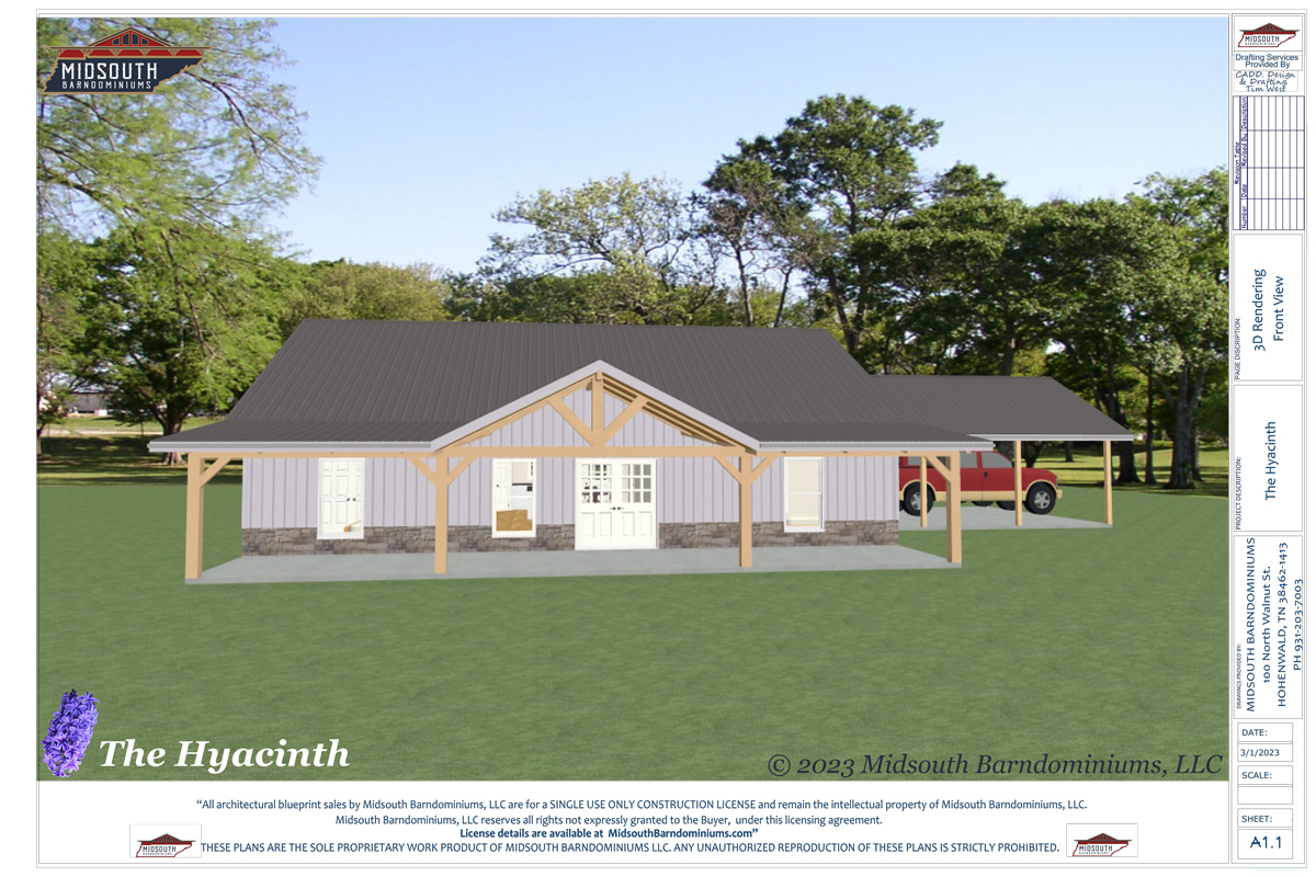 The Hyacinth B – Blueprints